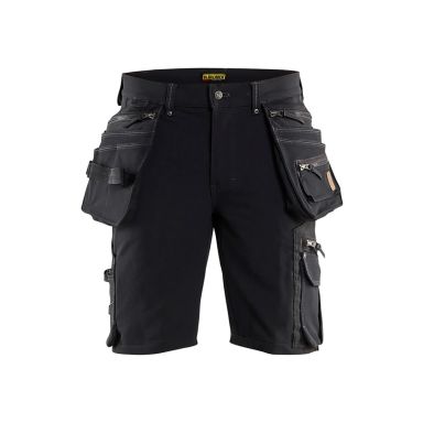 Blåkläder 198816449900C50 Håndverksshorts 4-veisstretch, X19, svart
