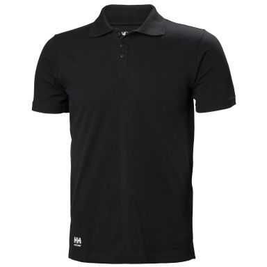 Helly Hansen Workwear Manchester Pikéskjorte svart