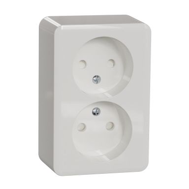 Schneider Electric Exxact Vegguttak 2-veis, ujordet