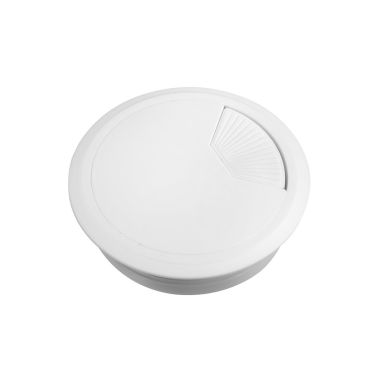 Schneider Electric Unica Kabelgenomföring sluten, 80 mm