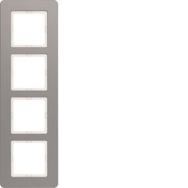 Hager 10146074 Peitekehys Berker Q.7:lle, alumiini