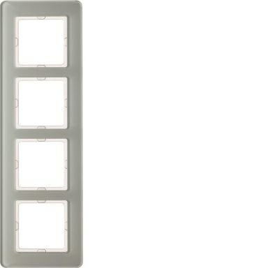 Hager 10146079 Peitekehys 4-paikkainen, Q.7, lasi