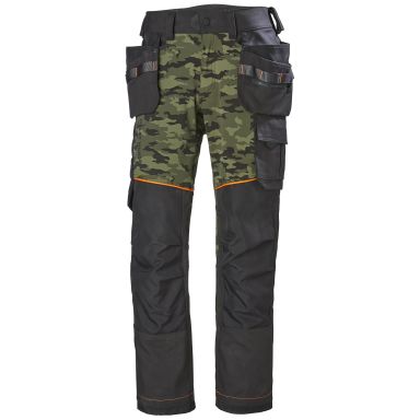 Helly Hansen Workwear Chelsea Evolution Midjebyxa camouflage/svart