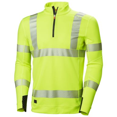 Helly Hansen Workwear Lifa Active Aluspaita huomiotakki, keltainen