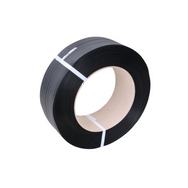 Z 450111238 Plastband svart, präglat, PP