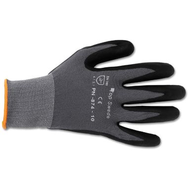 Top Swede PN874 Arbeidshansker grå, nylon/lycra