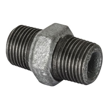 Gelia 3015168022 Sexkantnippel galv, aducerad
