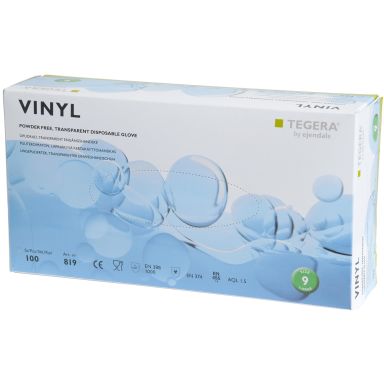 Tegera 819 Engångshandske Vinyl, Opudrad