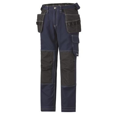 Helly Hansen Workwear Chelsea Cotton Cons Vyötäröhousut laivastonsininen/musta