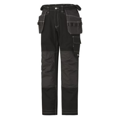 Helly Hansen Workwear Chelsea Cotton Cons Midjebukse svart/grå