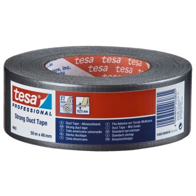 Tesa 4662 Byggtejp väv, silver
