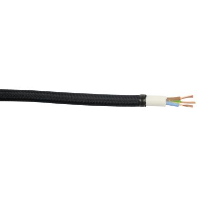 Gelia 4070810042 Textilkabel SKK, 3G0.75, 3 m