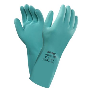 Ansell Solvex Plus 37-675 Handske Kemskydd, Nitril