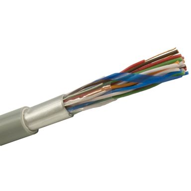 Nexans ELAQBEU Telekabel 100x2x0,5 mm, grå