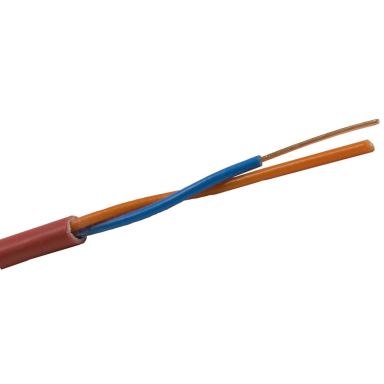 Nexans EQQYB EASY Larmkabel 2x1.0 mm, röd