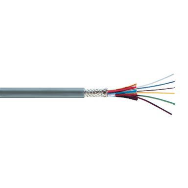 Rutab Novotronic LiYCY Elektronikkabel 4 ledare, Ø5,6 mm