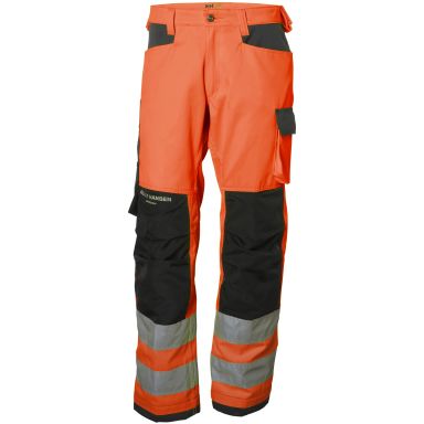 Helly Hansen Workwear Alna Arbeidsbukse varsel, oransje/grå