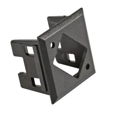 Schneider Electric 306580029 Montageram för fiberkontakter, svart