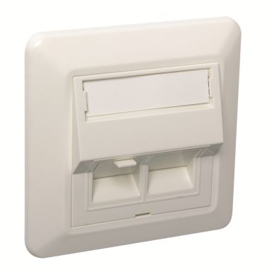 Elko EKO05539 Modularuttag vinklad, vit