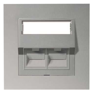 Elko EKO05565 Modularuttag aluminium