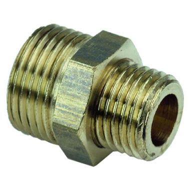 Ezze 3006069112 Sekskantnippel metall, utv gjenge