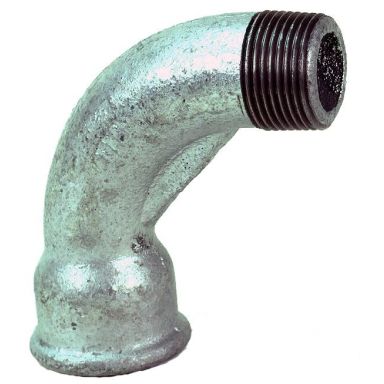 Gelia 3015096022 Rörböj 1 muff, galv, aducerad