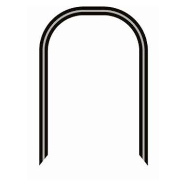 Ironside 140074 Kabelklammer för kabeldiameter 4,5 mm, 1000-pack