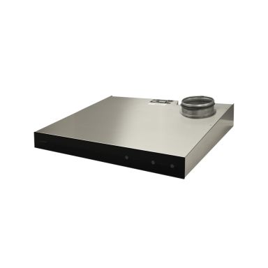 Swegon CASA Jazz Smart PJR6L Spiskåpa rostfritt stål, 598 x 99 x 525 mm