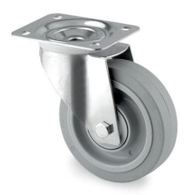 Tente 3470UFP200P63 Leddhjul elastisk, plate 137 x 105