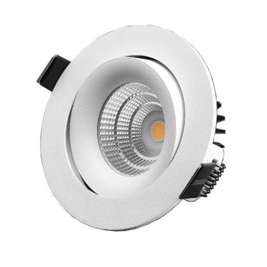 Designlight P-1602530 Downlight 7 W, vinklingsbar, vit