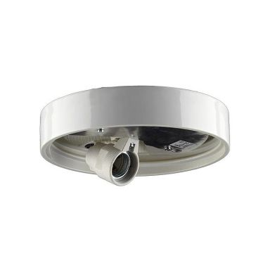 Ifö Electric 55752-000-10 Sokkel rett, E27, IP44