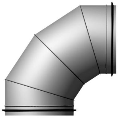 FläktGroup BDEB-90-006 Böj 90°