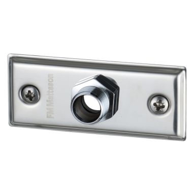 FM Mattsson 8530750 Väggbricka 1-håls, 12 mm