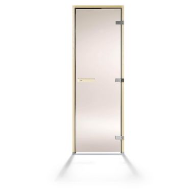 TylöHelo DGL Bastudörr bronsfärgat glas, furu