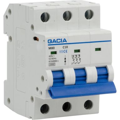 Gacia 4021163052 Automatsäkring 3-pol, 10kA