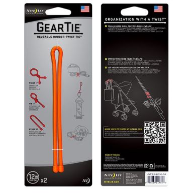 Nite Ize Gear Tie 12 Vajer 2-pack