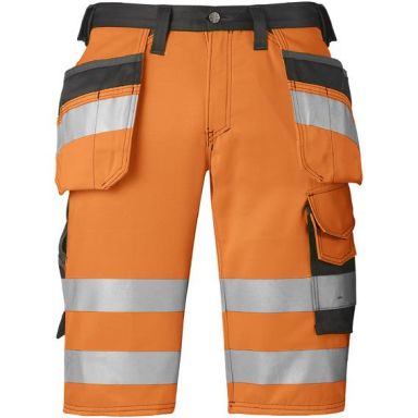 Snickers 3033 Shorts varsel, orange