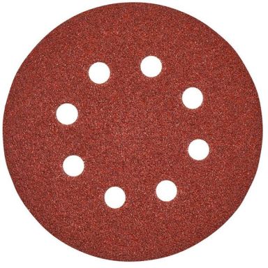 Milwaukee 8-hålat Slippapper 125mm, 5-pack