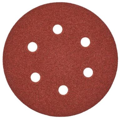 Milwaukee 6-hålat Slipepapir 150mm, 25-pakning