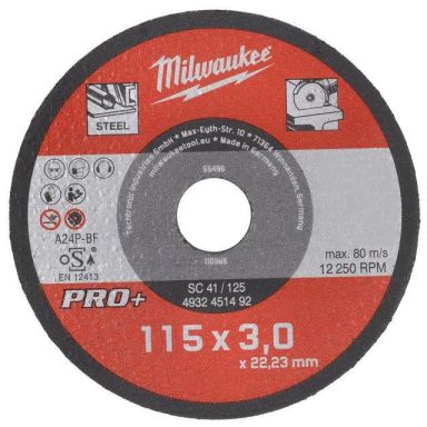 Milwaukee SCS 41 PRO+ Kapskiva