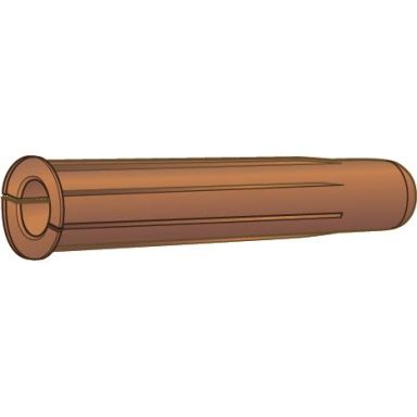 ESSVE TG Plastplugg Brun, 100-pakning