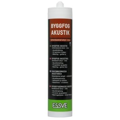 ESSVE Akustik Byggfog vit