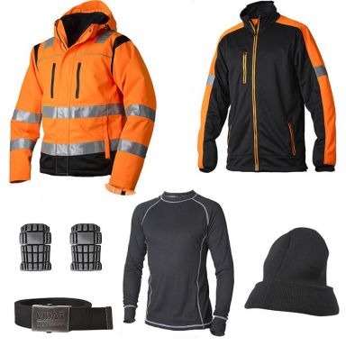 Vidar Workwear Orange Vinterpakke