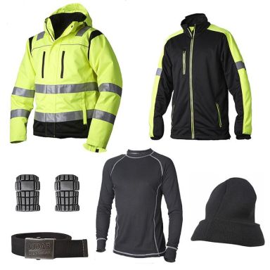 Vidar Workwear Gul Vinterpakke
