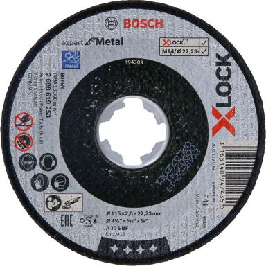 Bosch Expert for Metal Kapskiva med X-LOCK, rak sågning