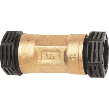 TA 3004006022 PEM-kobling metall, rett, plast-plast
