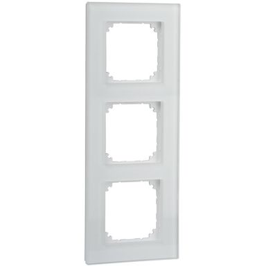 Schneider Electric Exxact Solid Ramme glass, hvit