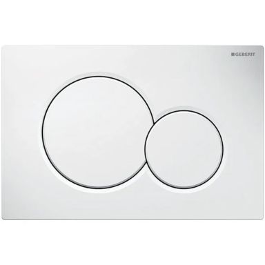 Geberit Sigma 01 Spolplatta dubbelspolning