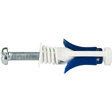 Schneider Electric Duo-Max TSP-10/50 Skivfäste för gips, blå, 5-pack