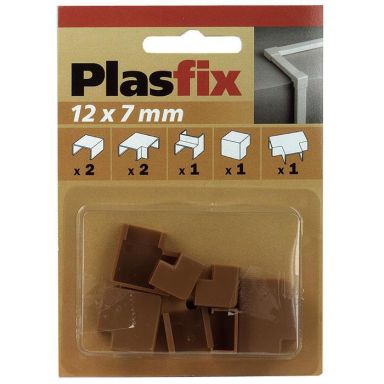 Plasfix 3410-9G Skarv- och hörnbitar till Plasfix, 12 x 7 mm